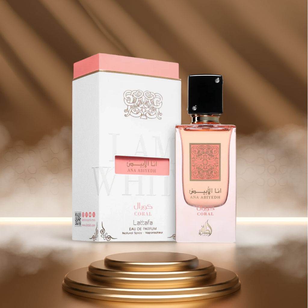 Ana Abiyedh Coral Eau de Parfum 100ml - Lattafa