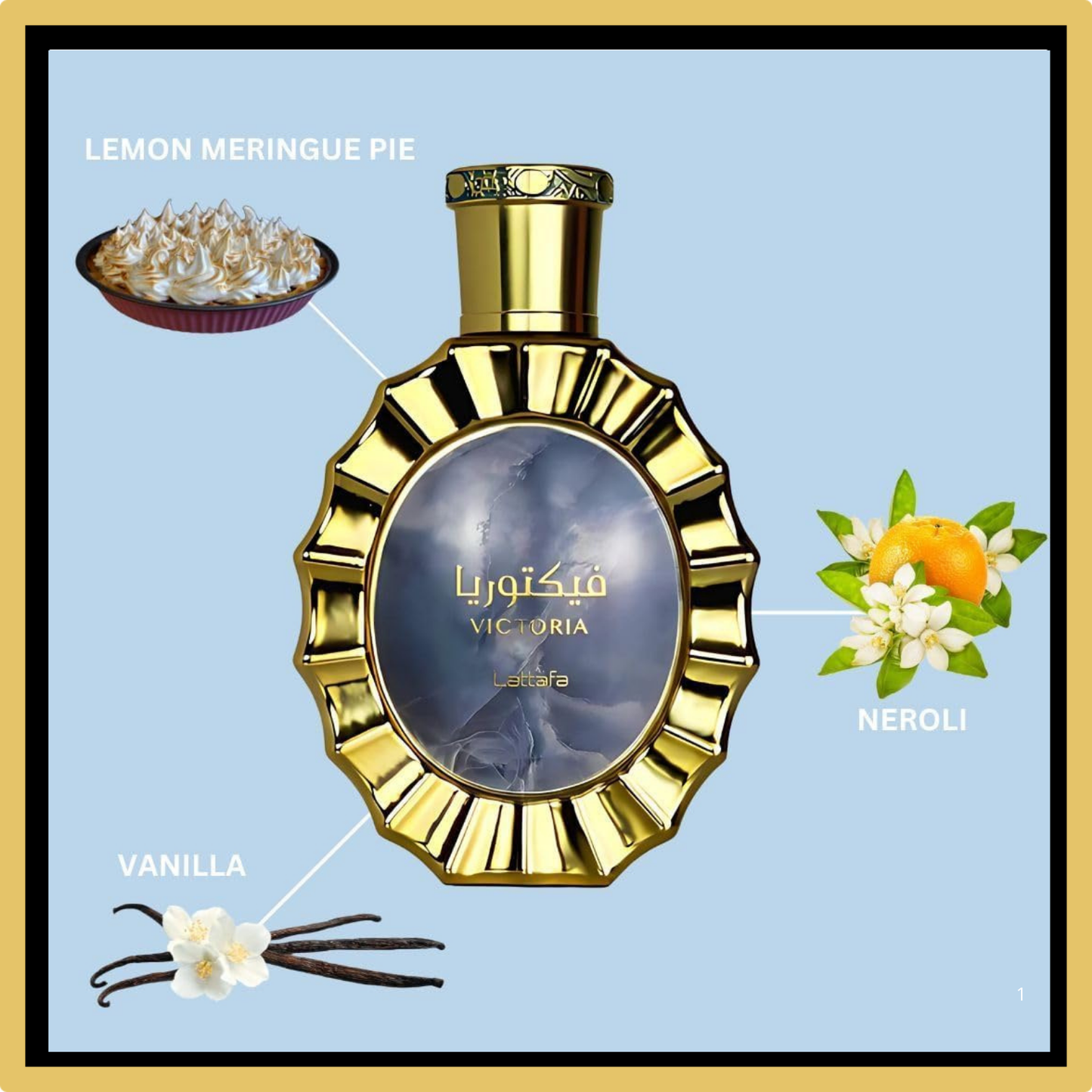 Victoria de Lattafa – Eau de Parfum para mujer, 100 ml