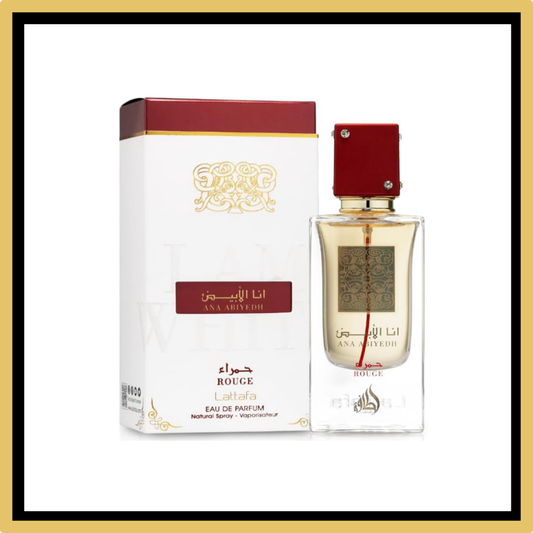 Ana Abiyedh Rouge Eau de Parfum 100ml - Lattafa