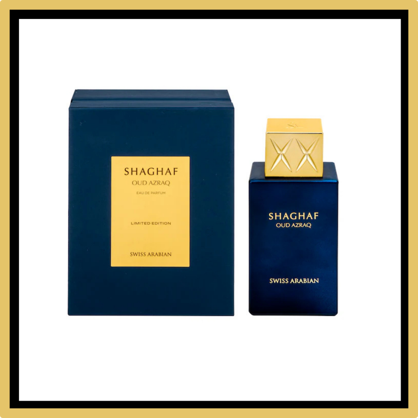 Shaghaf Oud Azraq Eau de Parfum 75ml - Swiss Arabian