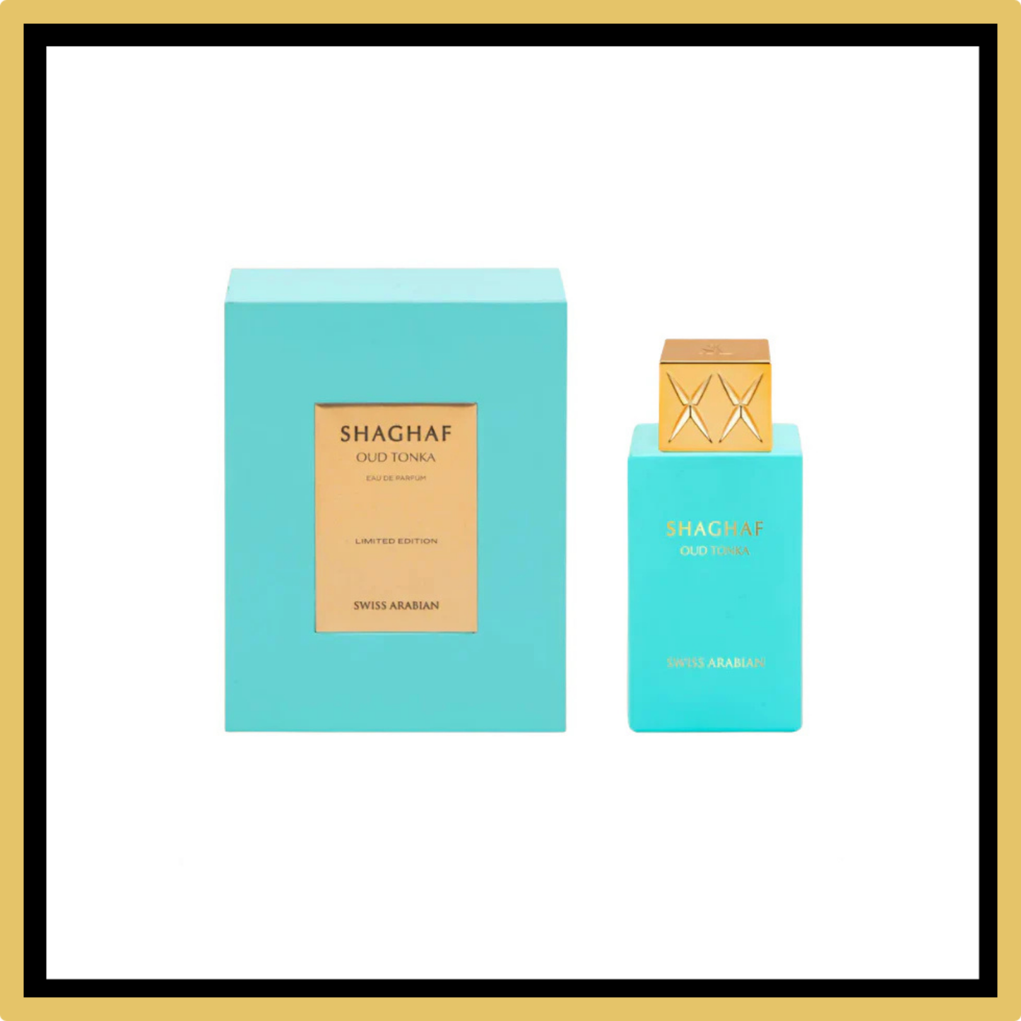 Shaghaf Oud Tonka Eau de Parfum 75ml - Swiss Arabian